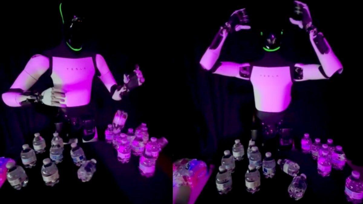 Tesla's Optimus robot collapses at Miami event, raising