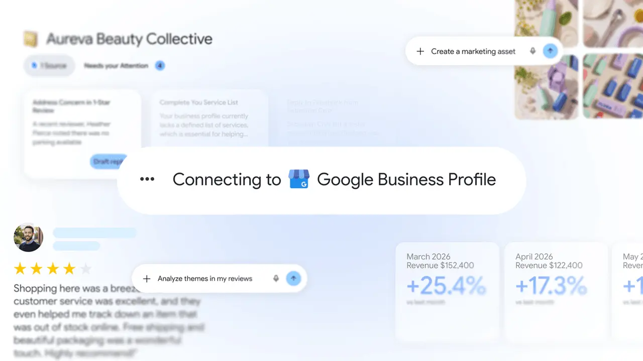 Google launches Gemini features for small businesses with Business Profile integration