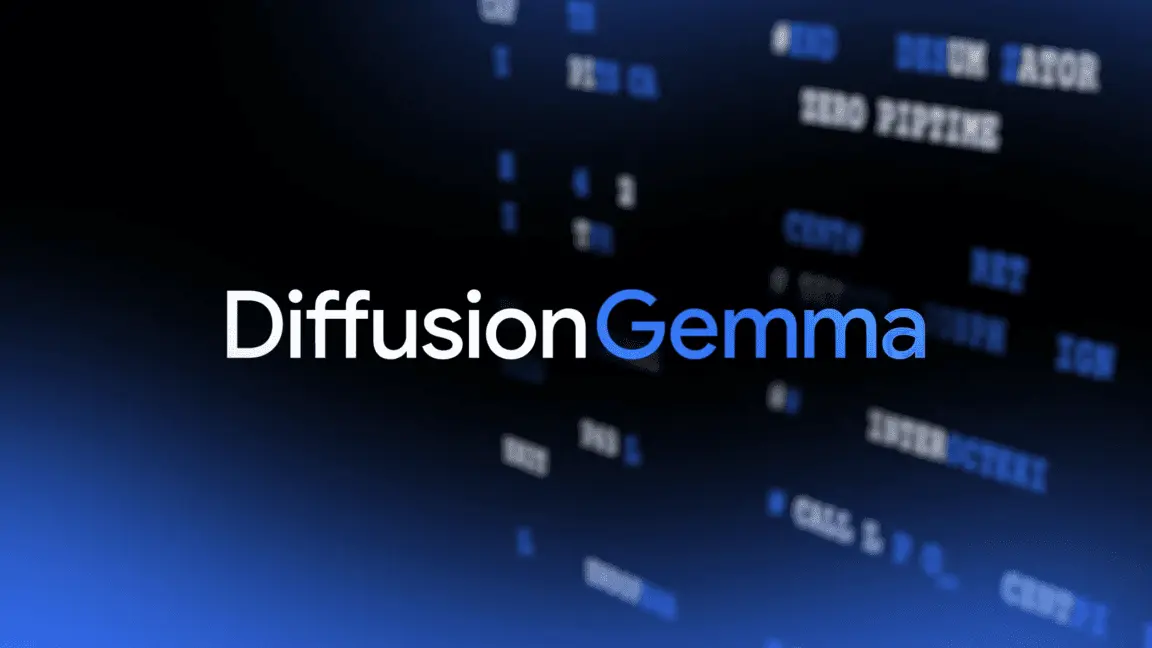 Google's DiffusionGemma AI model generates text 4x faster with parallel processing approach