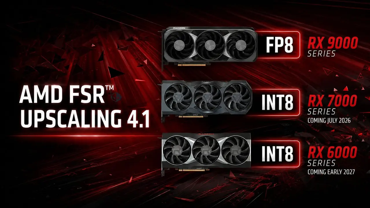 AMD FSR 4.1 on RDNA 3 will deliver no quality loss despite different AI model