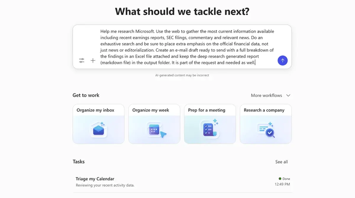 Microsoft Copilot Cowork AI agent launches globally to handle entire workplace projects