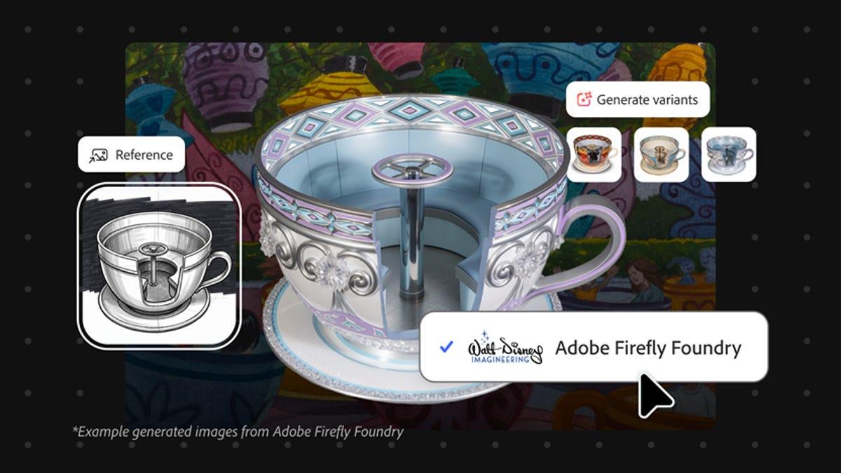 Disney Imagineering deploys Adobe Firefly AI to accelerate theme park attraction design