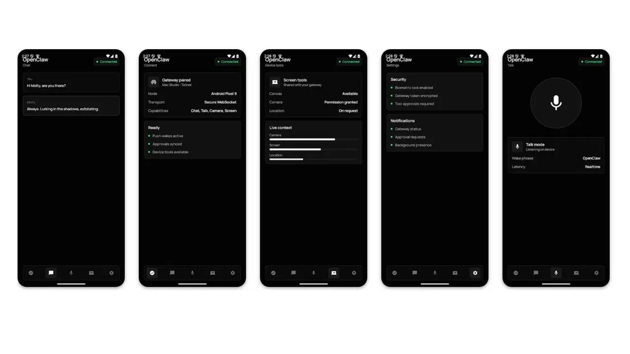 OpenClaw brings AI agents to iOS and Android with new mobile apps for personal AI assistants