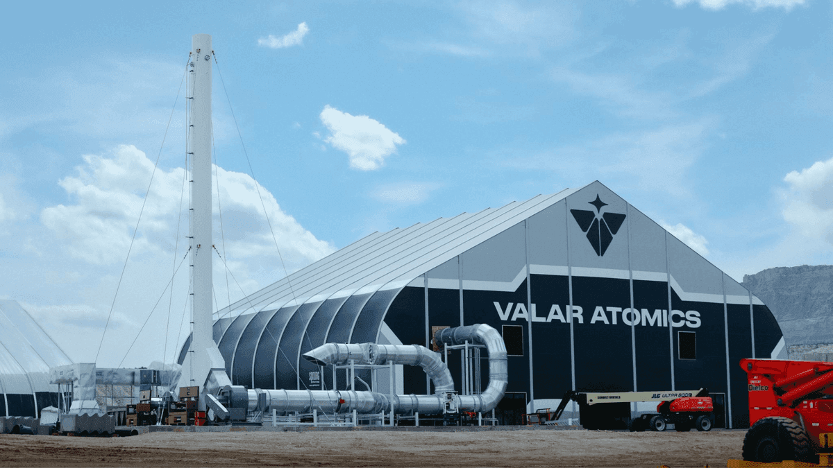 Valar Atomics activates nuclear microreactor live to power Nvidia AI chip in first US demonstration