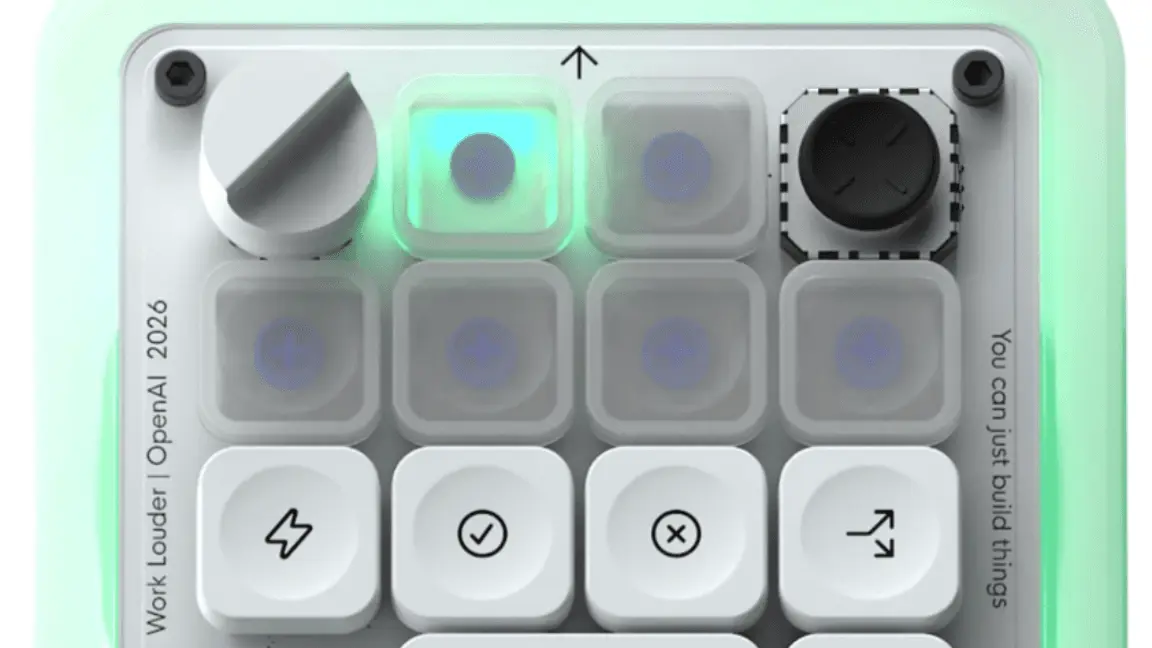 OpenAI's first hardware is a $230 light-up keyboard designed to control Codex agents