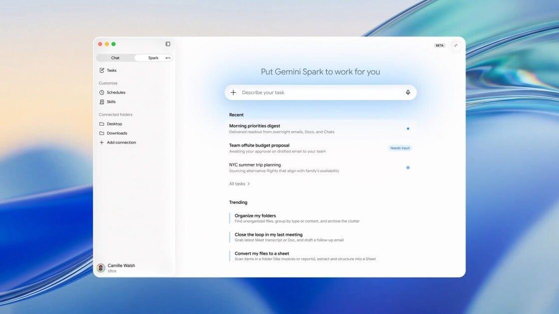 Google expands Gemini Spark access to AI Pro subscribers, bringing agentic AI to wider audience