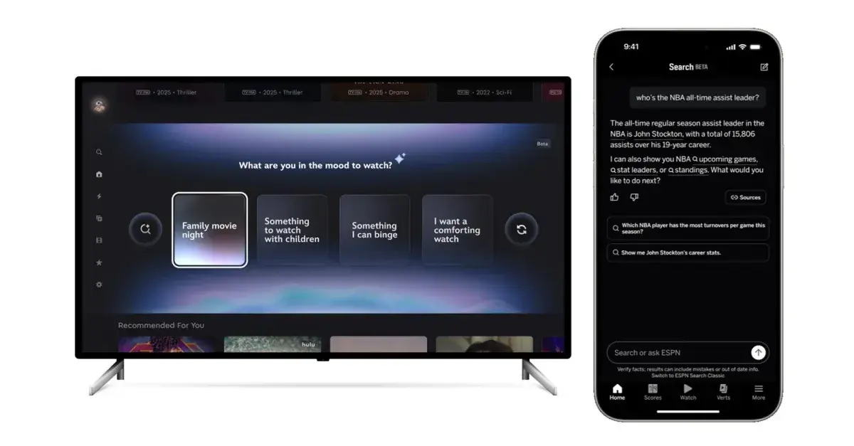 Disney Plus & ESPN Test AI-Powered Search to Tackle Streaming Content Overload