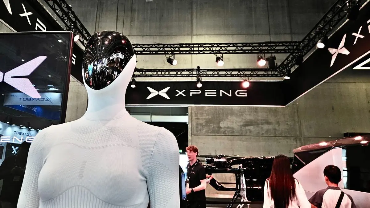 Xpeng IRON Robot Walks Off World's First Automated Production Line for Advanced Humanoid Robots