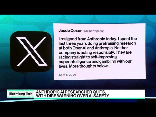 Anthropic Worker Resigns, Warns of AI Risks to Humanity