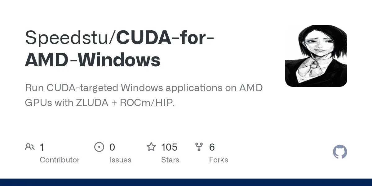 Solo Developer Successfully Runs CUDA Applications on AMD GPUs Using ZLUDA and HIP Translation Layer